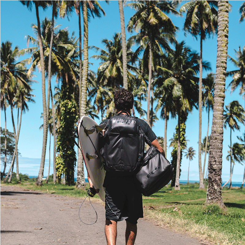 Black FCS backpack | Jungle Surf Store | Bali