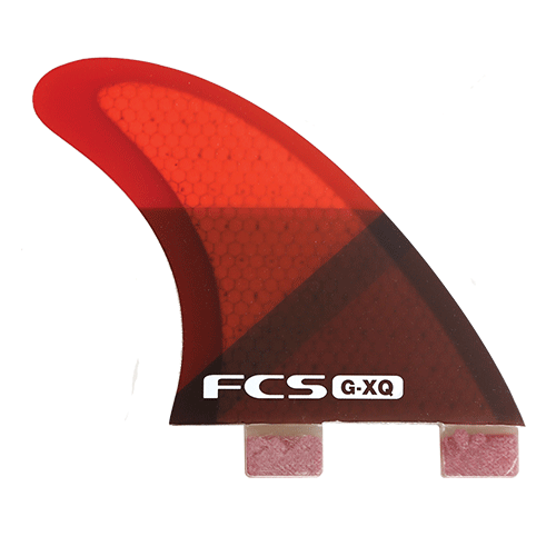 FCS G-Xq Red Slice Quad Rear Fins