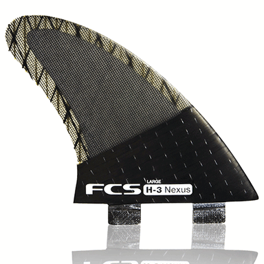 FCS H-3 Nexus Thruster  Fin Set - Jungle Surf Store - Bali Indonesia