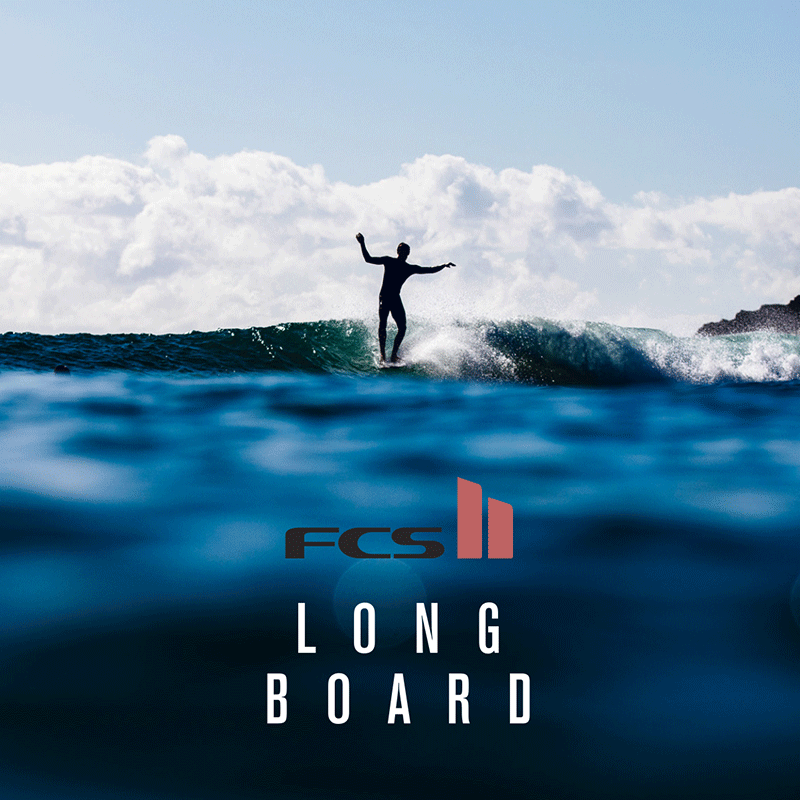 FCS II Longboard Essential Series Fins - Jungle Surf Store - Bali Indonesia