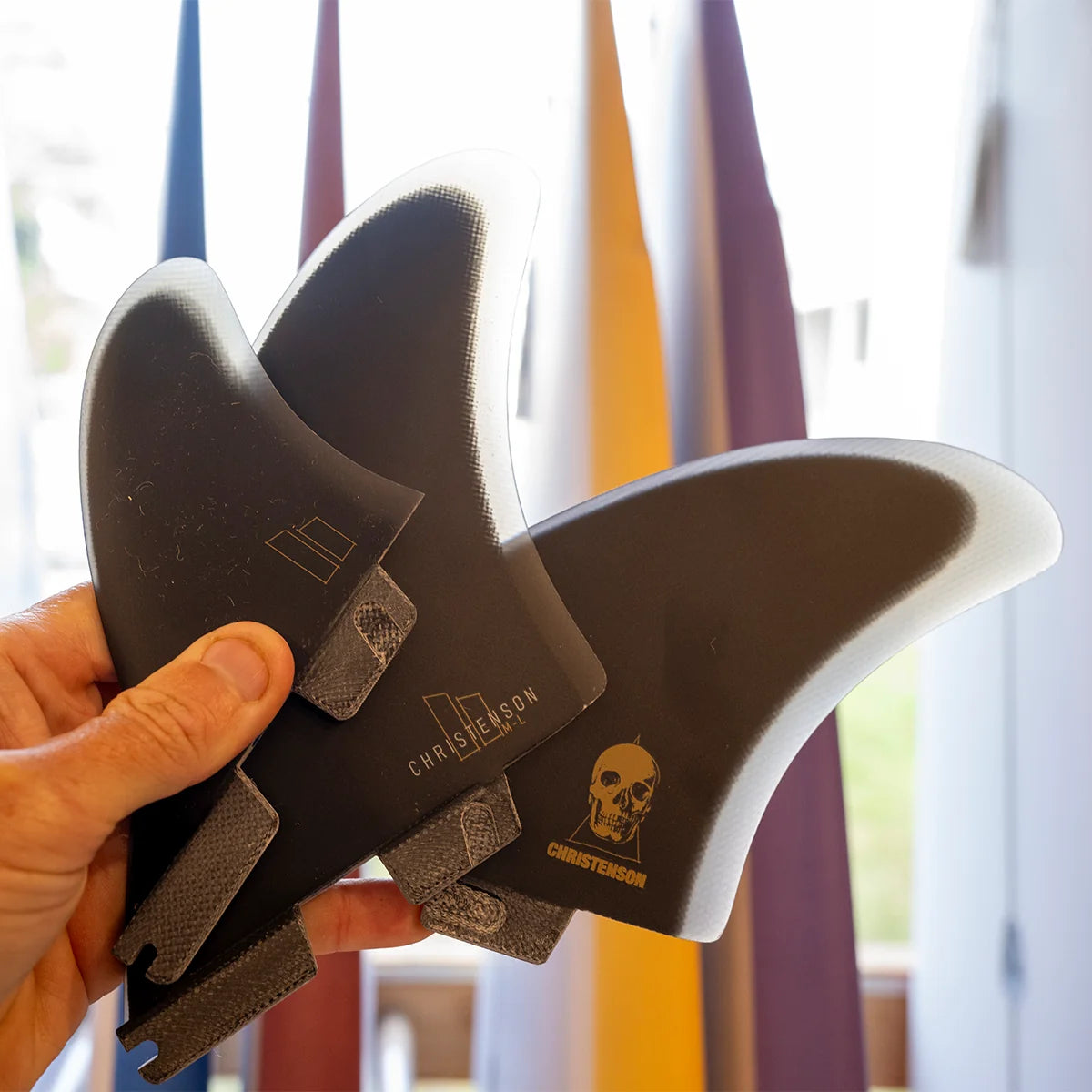 FCS II Christenson Quad Rear Fin Set