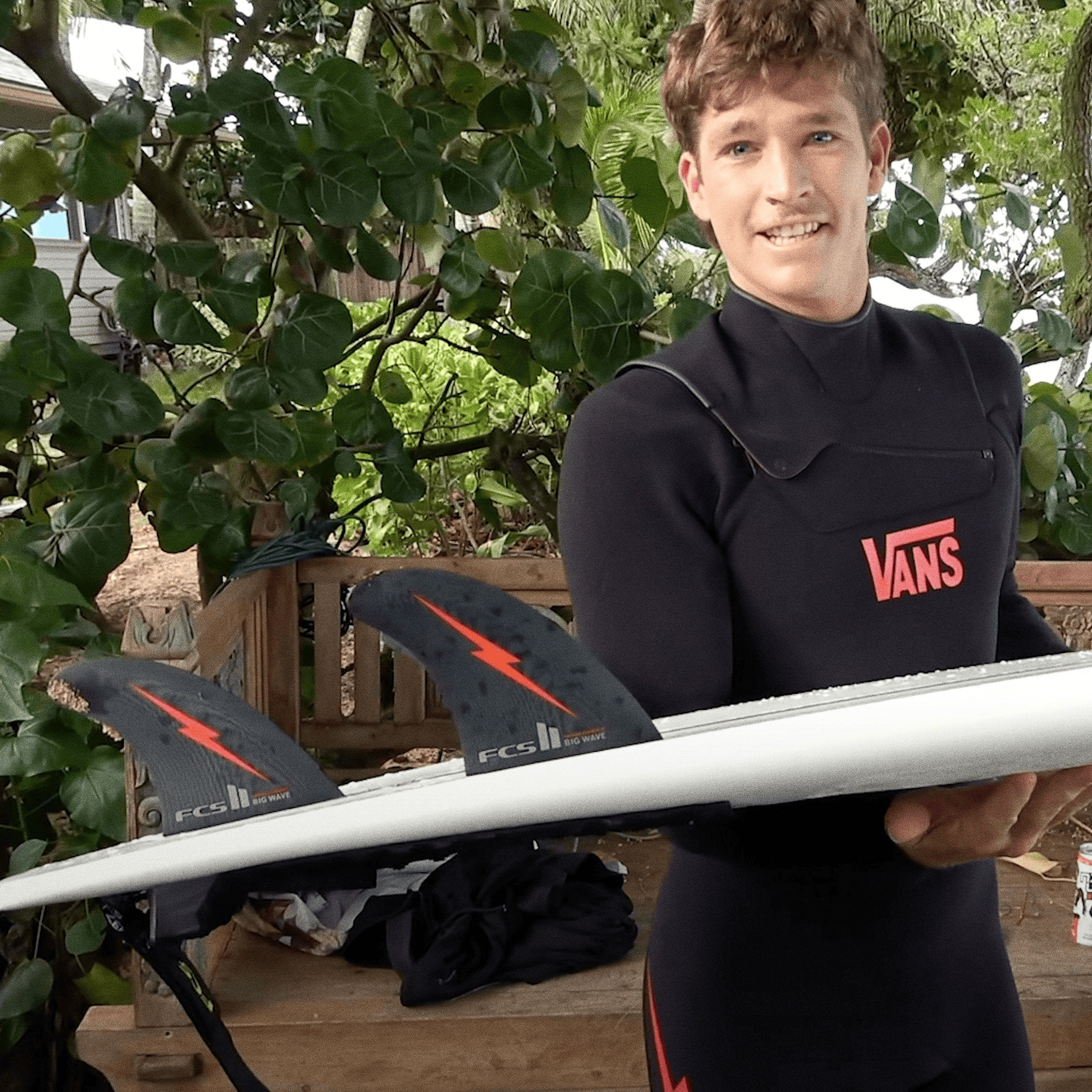 FCS II NATHAN FLORENCE BIG WAVE TRI FINS - Junglesurf Store - Bali - Indonesia