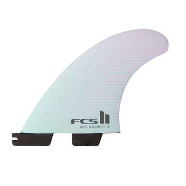 FCS II SKY BROWN TRI FIN SET Seafoam/Lavender - Jungle Surf Store - Bali - Indonesia