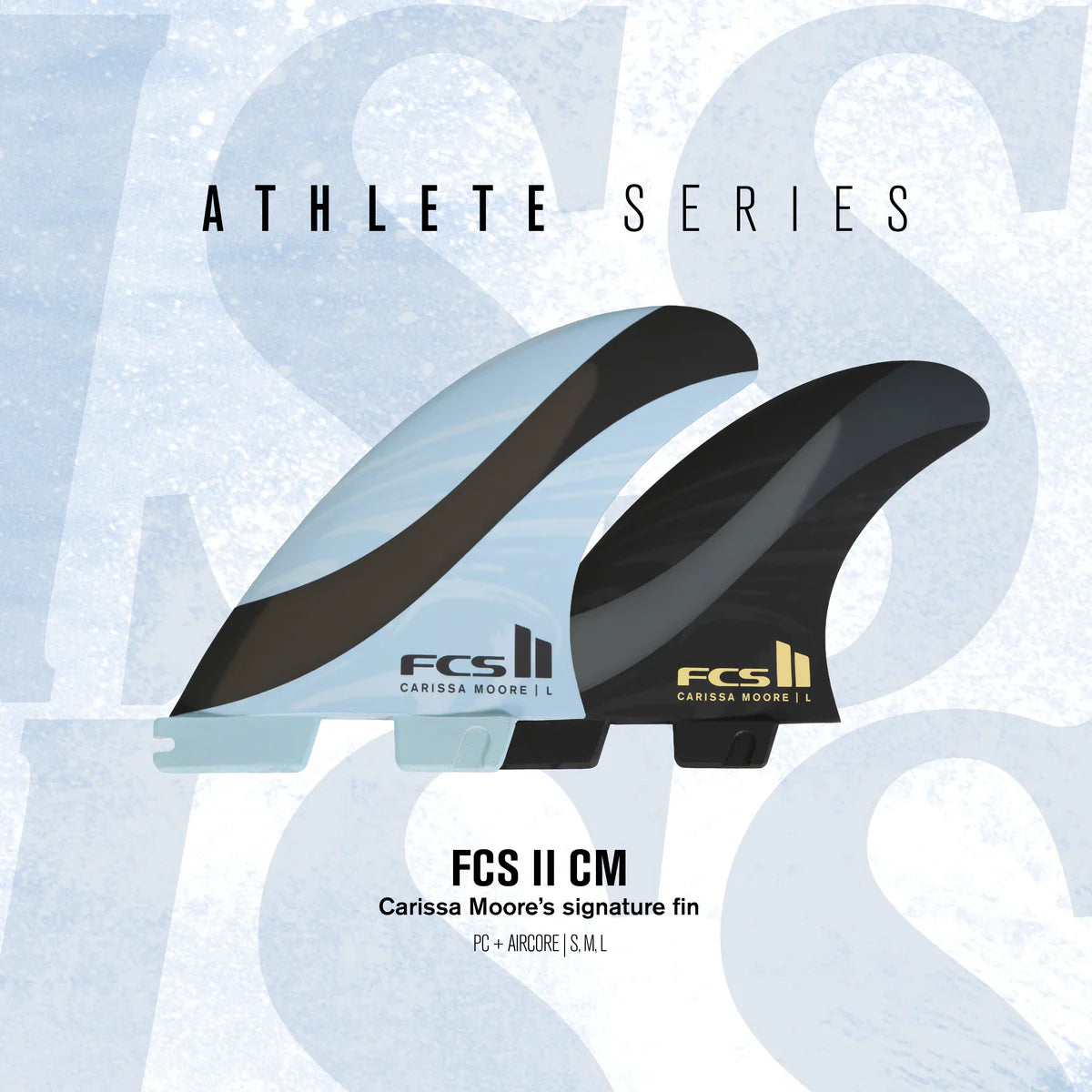 FCS II Carissa Moore Thruster Fins