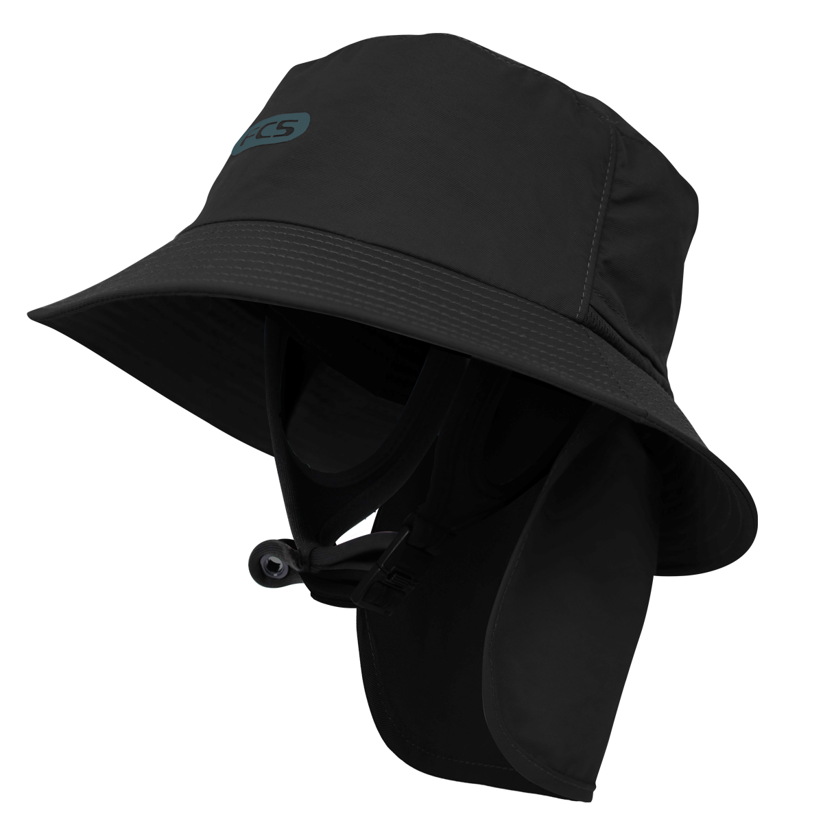 Essential Surf Bucket Hat Black Teal - Junglesurf Store - Bali - Indonesia