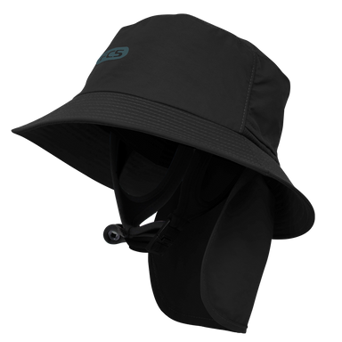 Essential Surf Bucket Hat Black Teal - Junglesurf Store - Bali - Indonesia