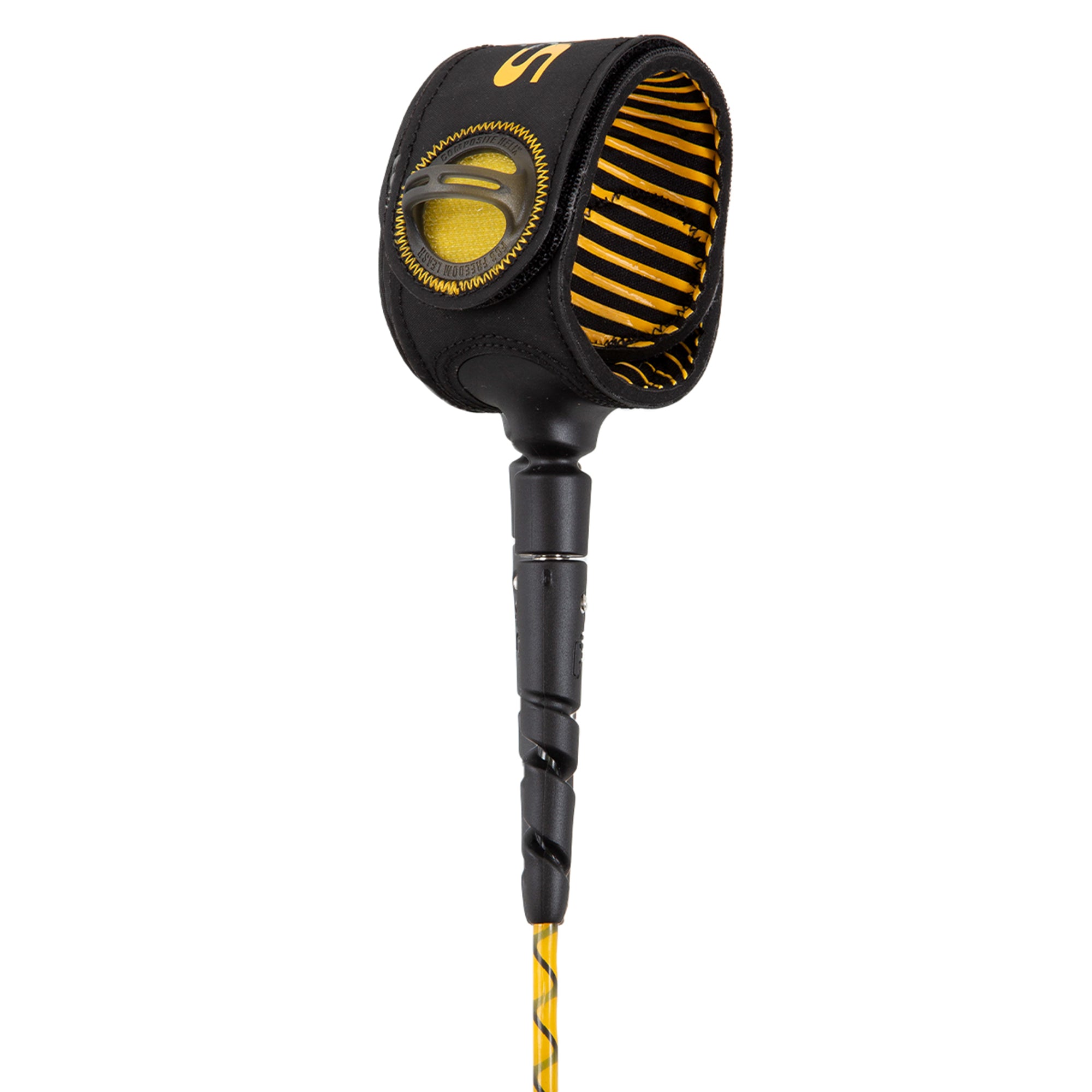 FCS Freedom Helix Leash - Comp 6 Ft Manggo - Jungle Surf Store - Indonesia