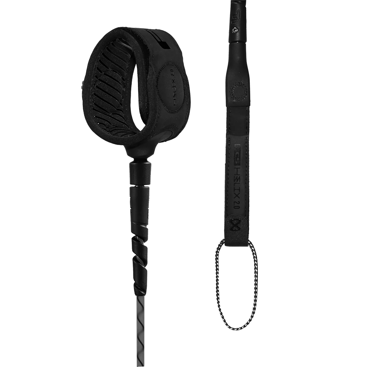 FCS Helix 2.0 surfboard leash - Smoke