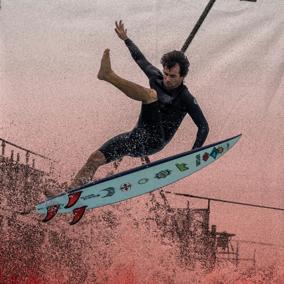 FCS II Mason Ho Code Red  Tri Fin Set