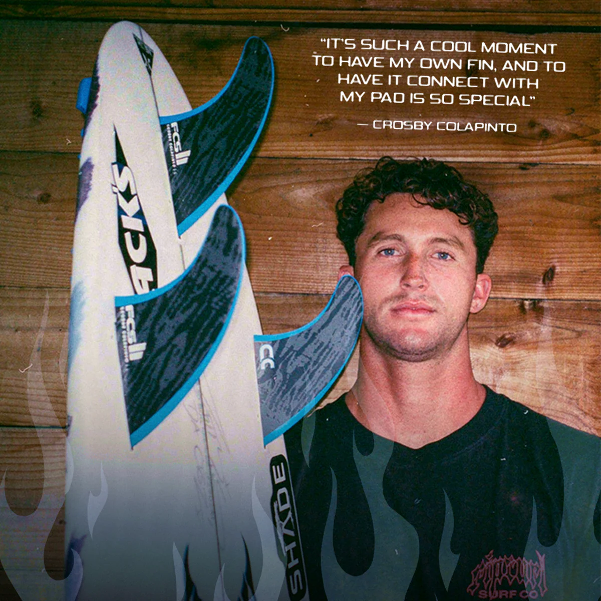 FCS II Crosby Colapinto Tri Fin Set