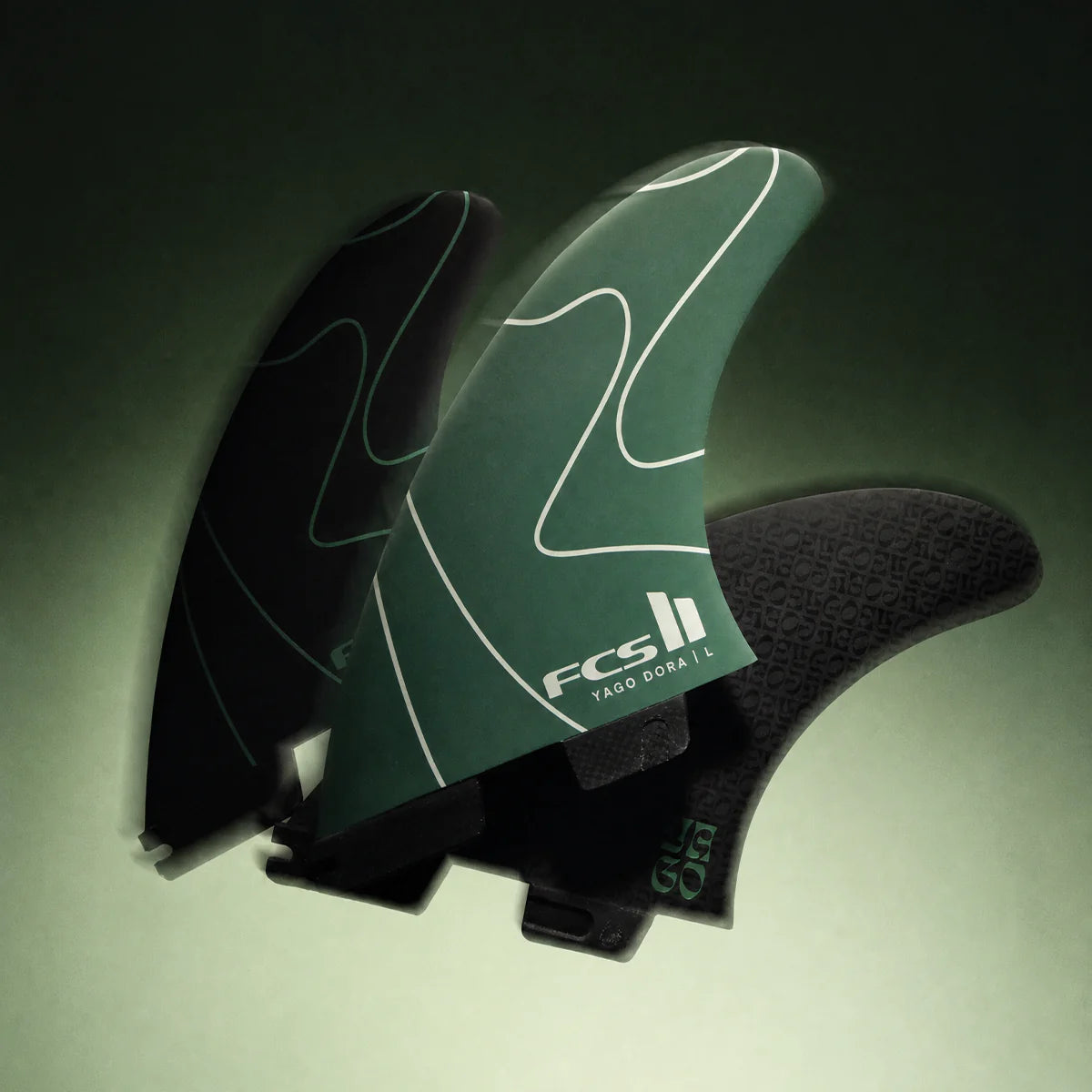 FCS II Yago Dora Signature PC Tri Fin Set