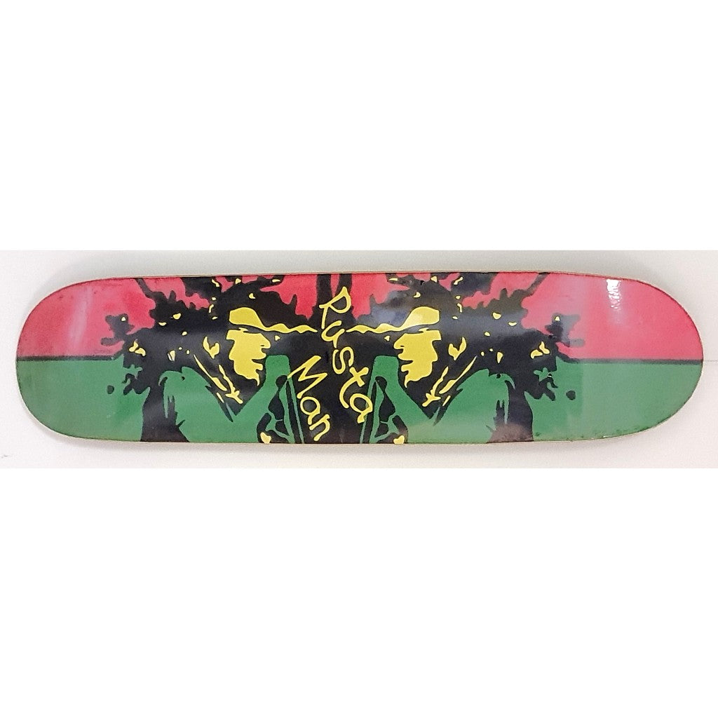 X-Netal Project Series Skateboard Deck – Air Corp & Rasta – view 2