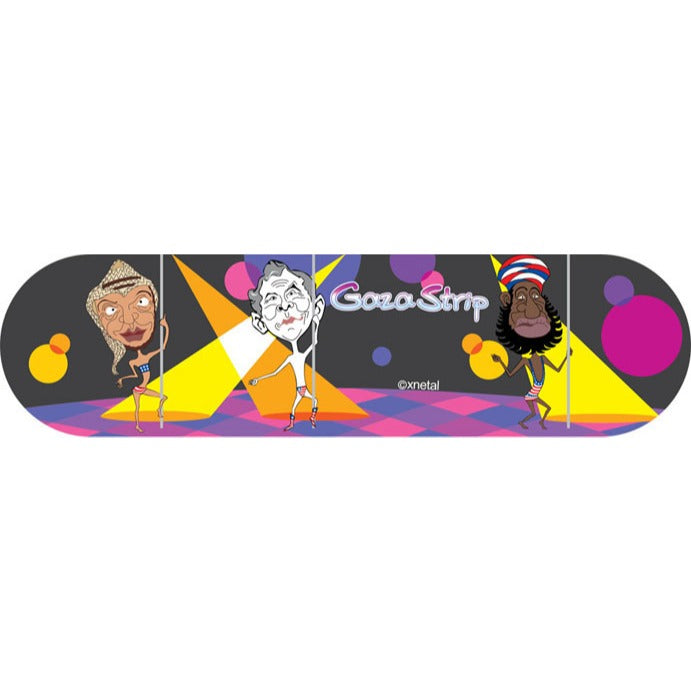 X-Netal Project Series Skateboard Deck – Gaza, Bagdad & Kabul – Gaza Strip