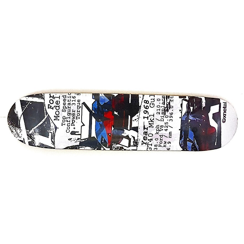 X-Netal GT Mania Series Skateboard Deck – GT Mania 4