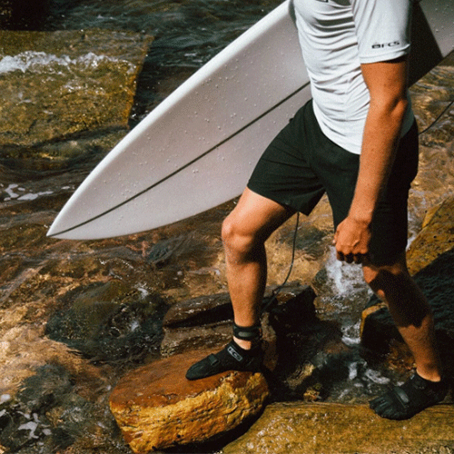 FCS SP2 Reef Booties Black - Jungle Surf Store - Bali Indonesia