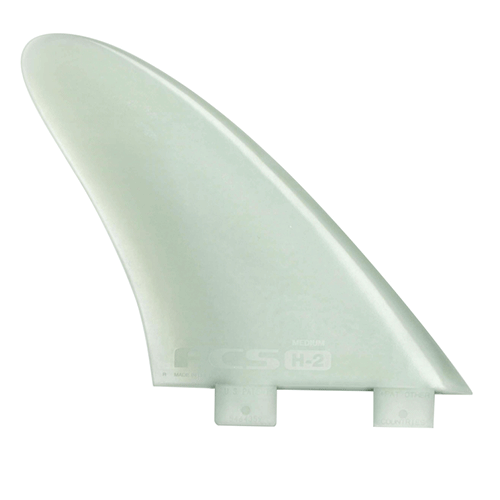 H2 Natural Glass Flex Thruster Fins Medium — Jungle Surf Store H2 Natural Glass Flex Thruster Fins Medium — Jungle Surf Store