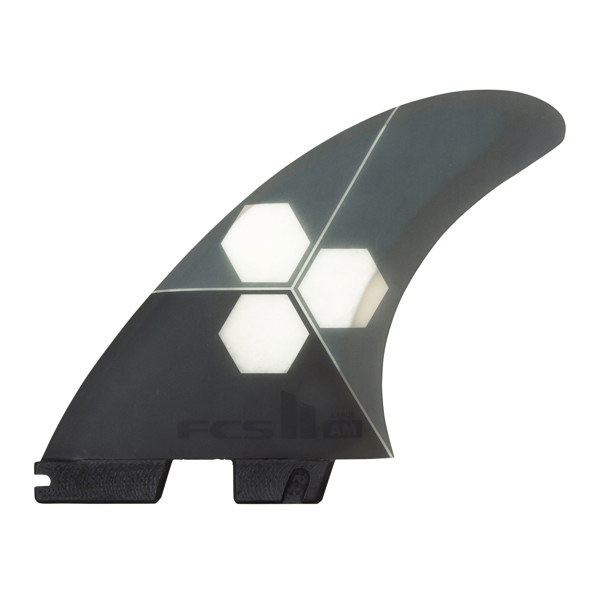 FCS II Grey Al Merrick PC Aircore Tri-Quad Fins - Jungle Surf Store - Bali Indonesia