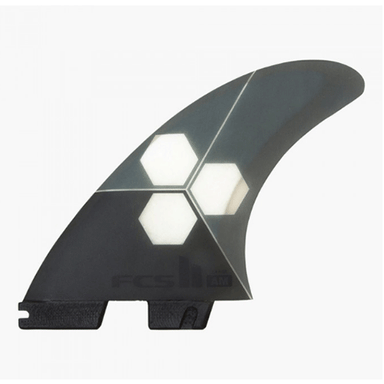 FCS II Grey Al Merrick PC AirCore Thruster Fins In Surfboard - Jungle Surf Store -Bali Indonesia