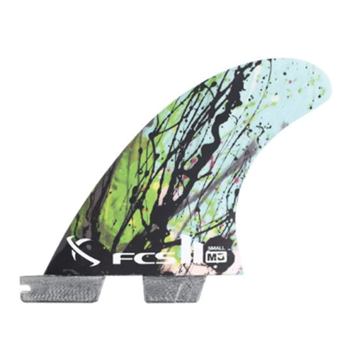 FCS II MB PC Graphic Thruster Fin Set Small - Jungle Surf Store - Bali Indonesia
