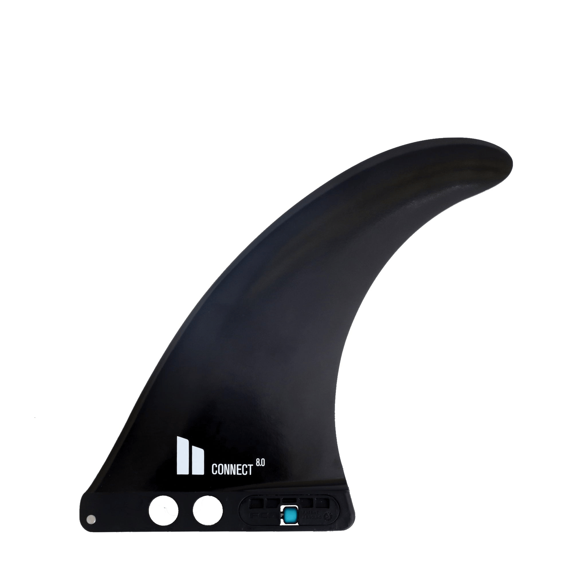 FCS II Black Connect GF Longboard Fin - Jungle Surf Store - Bali Indonesia