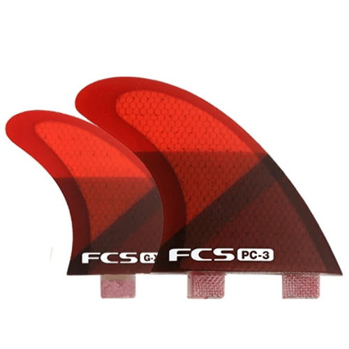 FCS PC-3 Red Slice Quad Set  - Jungle Surf Store - Bali Indonesia