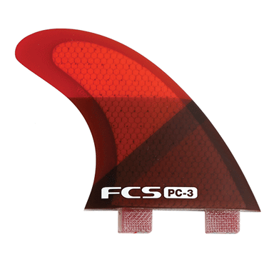 FCS PC-3 Red Slice Thruster  - Jungle Surf Store - Bali Indonesia