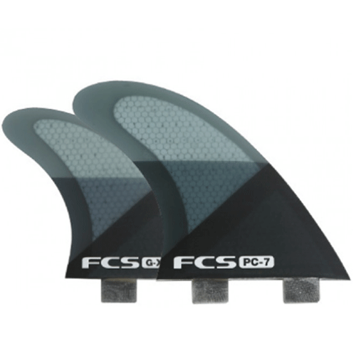 Pc-7 Smoke Slice Quad Set Fins — Jungle Surf Store