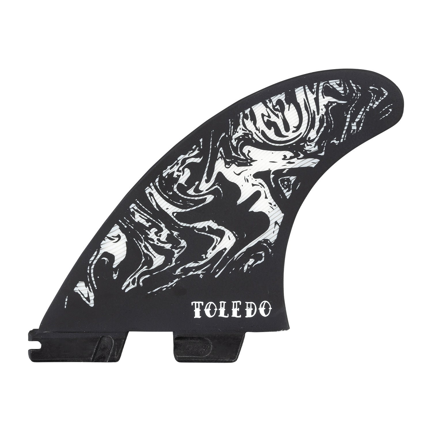 FCS II Filipe Toledo Thruster Fins Black White - Jungle  Surf Store - Bali - Indonesia