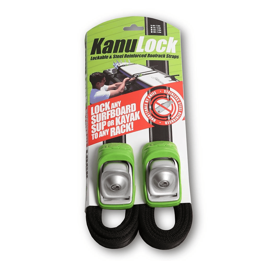 2.5M / 8FT KANULOCK Lockable Tie-Down Straps - Jungle Surf Store - Bali - Indonesia