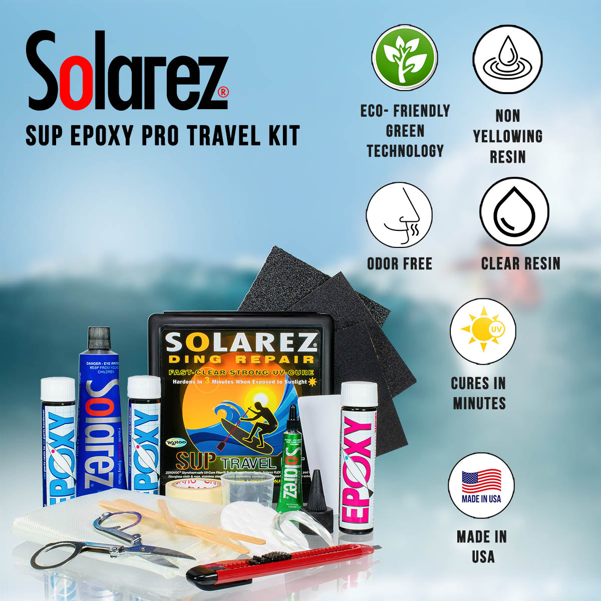 SUP Epoxy Pro Travel Kit - Jungle Surf Store - Bali - Indonesia