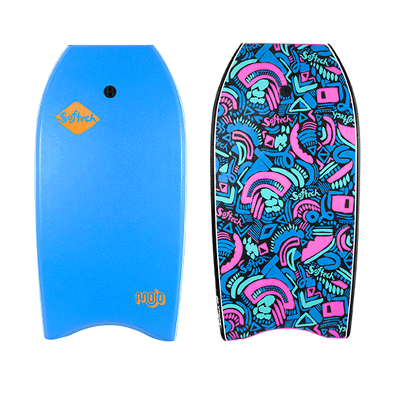 Softech Bodyboard Mojo Blue retro - Junglesurf Store-Bali-Indonesia