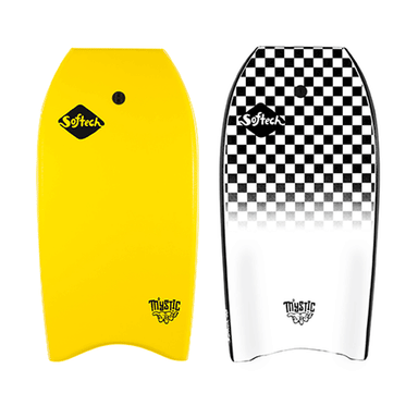 Softech Bodyboard Mystic Yellow White - Junglesurf Store - Bali - Indonesia