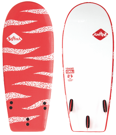 Softech Rocket Launch Coral White - Junglesurf store - Bali - Indonesia