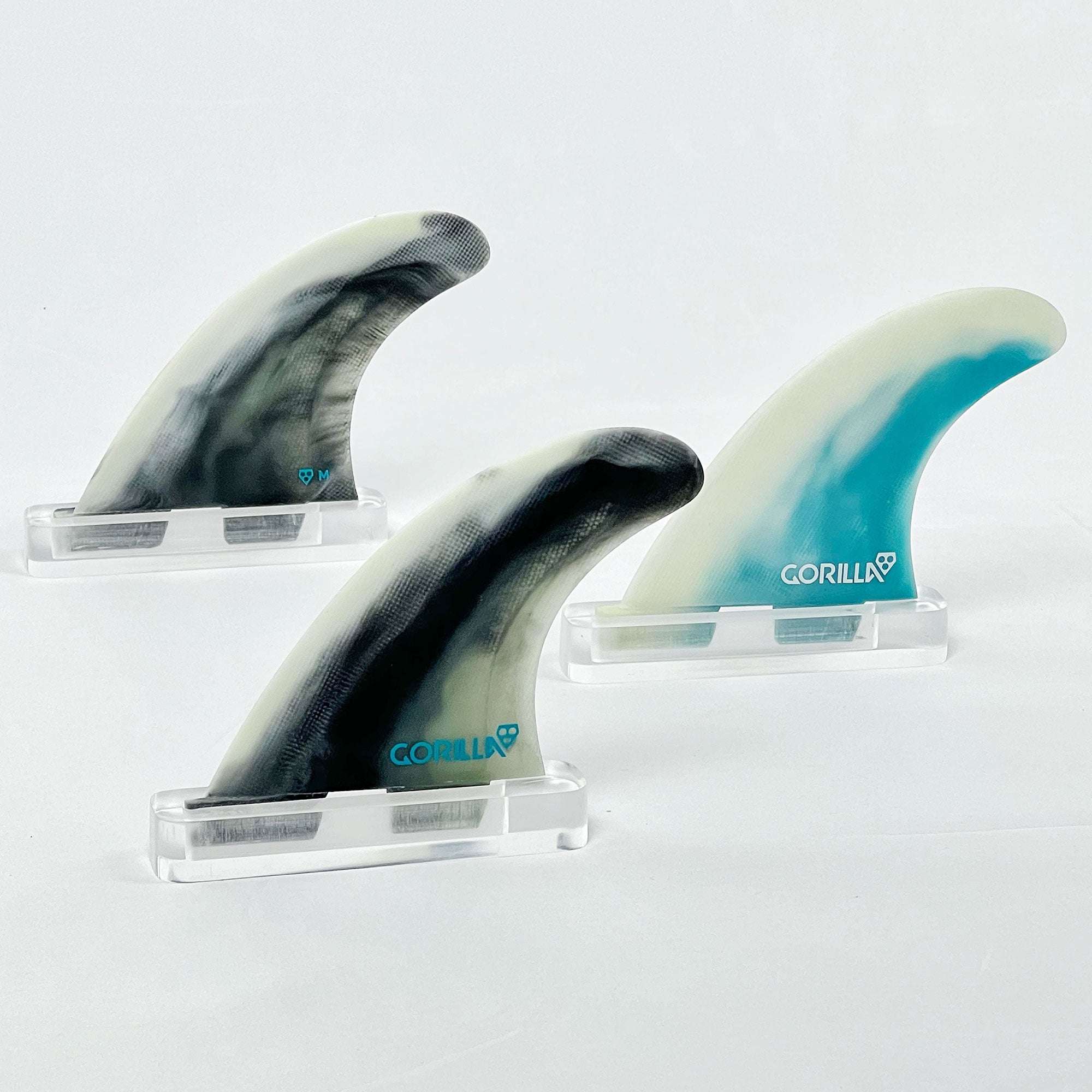 GORILLA FCS II Core PC Thruster Fins Blue Medium | Jungle Surf Store | Bali Indonesia